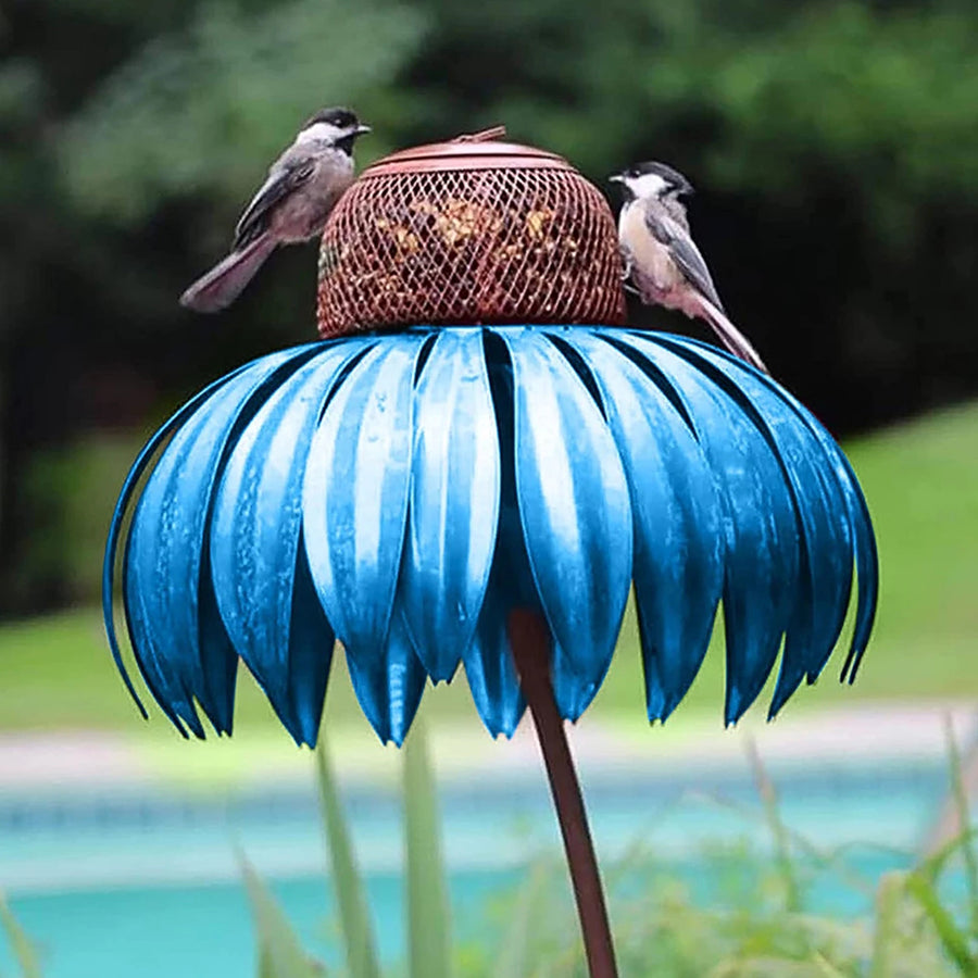 Outdoor Flower Bird Feeder