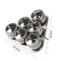 Powerful Magnetic Spice Jars