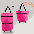 Buy 2 Get 1 Free - 2 In 1 Foldable Shopping Cart