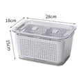 Double-Layer Fresh Storage Basket