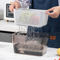 Double-Layer Fresh Storage Basket