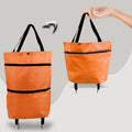 Buy 2 Get 1 Free - 2 In 1 Foldable Shopping Cart