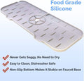 Buy 2 Save $10 - Silicone Faucet Handle Drain Catcher Tray