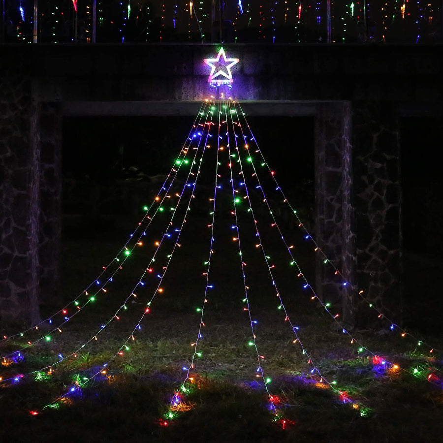 Christmas Decorations Outdoor Star Tree Lights