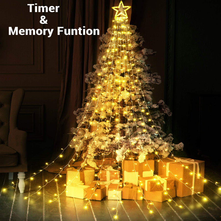Christmas Decorations Outdoor Star Tree Lights