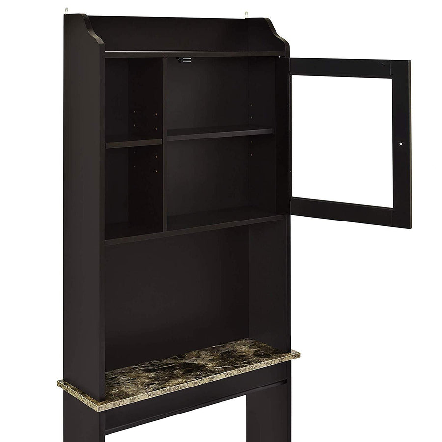 SEIZEEN Space Saver Organization Wood Storage Cabinet