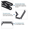 Six-Sided Aluminum Alloy Angle Measuring Tool