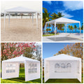 3 x 3M Three Sides Waterproof Outdoor Canopy Tent
