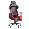 Gaming Chair with Foot Support Adjustable PC Gamer Chair for Adults