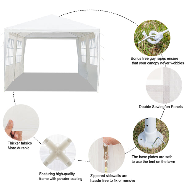 3 x 6M Four Sides Waterproof Outdoor Canopy Tent
