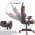 Gaming Chairs Office Swivel Chairs with headrest and Lumbar Pillow