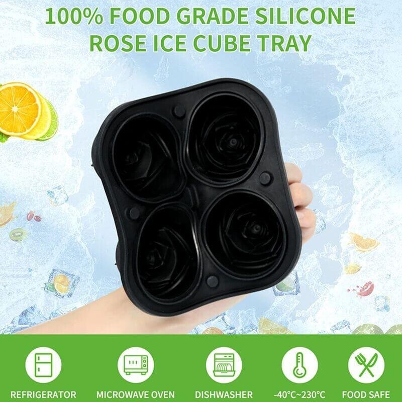 Mother's Day Sale - Large Rose Ice Cube Mould