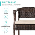 SEIZEEN 3-Piece Outdoor High Bar Chairs Set