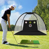 10x7ft Golf Net for backyard, Golf Net with Mat and 3 Targets