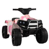 Kids 4 Wheeler, Electric Ride On ATV, Small Quad Bike with Rechargeable Battery for Age 1-2.5, Ride On Toy Car 3-mph Safe Speed to Free Driving, Camo Pink