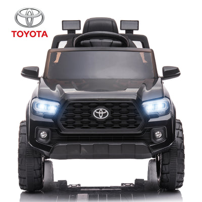 Licensed Toyota Tacoma Electric Ride on Vehicle for Kids, 12V Powered Ride on Car Toys with Remote Control, LED Lights, MP3 Player