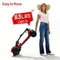 SEIZEEN Mobility Scooters for Seniors with Adjustable Seat, Rearview Mirrors, USB Charging Port,Powered Mobility Scooter for Adults,300W Motor,300 lbs Capacity, Red