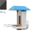 Seizeen Bird Feeder with Camera, Outdoor Solar Bird Feeder Remote Smart Control, Bird Recognition, Voice Dialogue