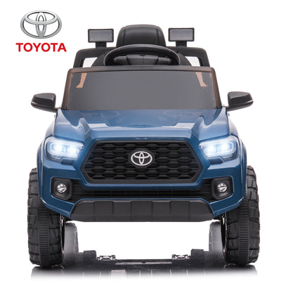 Licensed Toyota Tacoma Electric Ride on Vehicle for Kids, 12V Powered Ride on Car Toys with Remote Control, LED Lights, MP3 Player