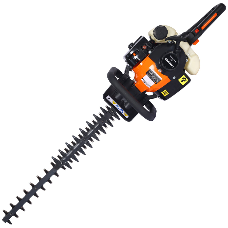 Seizeen Gas Powered Hedge Trimmer, 26CC 2-cycle Powerful Hedge Trimmer Cordless with 24’’L Double Side Blade, 13LBS Lightweight Design