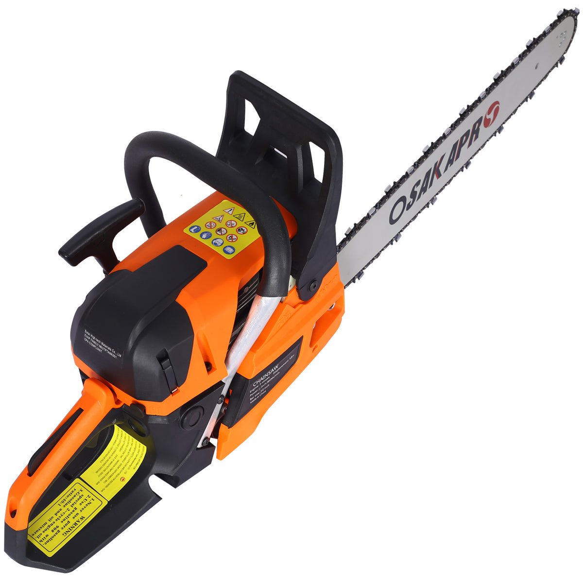 Seizeen Gas Chainsaw with 20 inch Bar, Cordless Chainsaw w/52CC 2-Stro ...