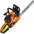 Seizeen Gas Chainsaw with 20 inch Bar, Cordless Chainsaw w/52CC 2-Stroke Engine, Tree Farm Pruning Power Chain Saw 2.6HP 8500RPM, Anti-Vibration Design