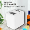 Seizeen Ice Maker for Home, Portable Countertop Ice Maker 12 Cubes, Automatic Ice Machines for Quick Ice Making 24H-44LBS, Bar Shop Commercial Ice Maker W/2 Ice Cube Sizes