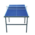 Table Tennis Table Set, 72x36x30 Inch Indoor Outdoor Ping Pong Table for Adults Kids, Foldable & Portable Table Tennis Table with Net, 2 Table Tennis Paddles and 3 Balls