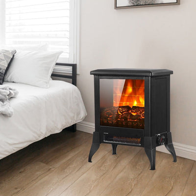 Seizeen 14.2¡± x 18.1¡± 1400W Indoor Electric Fireplace