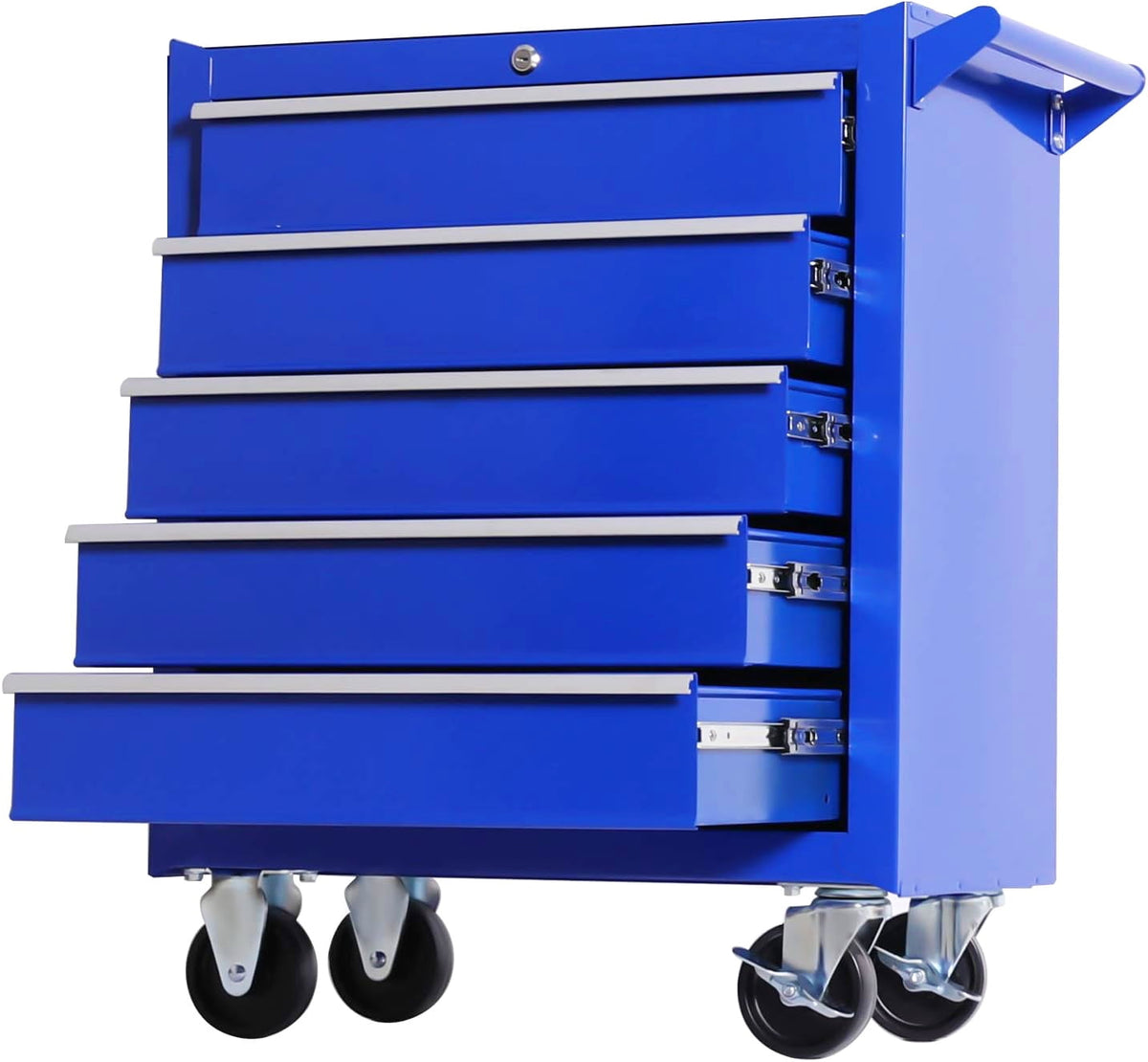 Seizeen NEW Rolling Tool Box 5-Drawers, Metal Tool Chest Garage Storag ...