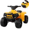 Seizeen 6V Kids 4 Wheeler, Ride On Toy Car Quad Bike, 3mph Safe Speed Kids ATV for Age 1-2.5 Boys/Girls, Yellow