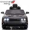 Ride On Truck Car Battery Powered,Licensed Dodge Challenger Ride On Toy w/ Remote Control,MP3,Bluetooth,LED Lights