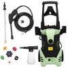 Seizeen Electric Pressure Washers - Max 3000 PSI High Power Washer, 1.7 GPM Power Washers Electric Powered with 5 Nozzles, Foam Cannon, Hose Reel, Car Motorcycle Water Washer for Deck/Driveway/Patio