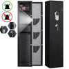 Seizeen Gun Safe Storage Cabinets, Electronic Gun Cabinets Heavy-duty, with Alarm System, LED Light