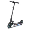 Electric Scooter for Boys & Girls, Colorful Kids Scooter with Rainbow Light, LED Display, Adjustable Height 33.6-38.4'', Safe Smooth Speed As Christmas Birthday Gift for Aged 6-14