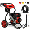 210CC Gas Powered Power Washer, 3950PSI Pressure Washer 2.6 GPM High Water Pressure, with 4 Nozzles, 25FT Extended Hose