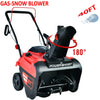 Snow Blower Gas Powered, Seizeen 212cc Single Stage Snow Blower, 21'' Walk-Behind Snow Thrower w/ 180oAdjustable Chute for 40FT Throwing Distance, Cordless Snow Blower for Yard Sidewalk Road