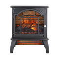 Fireplace Heaters for Inside, Seizeen 1500W Portable Space Heater, 18'' Electric Heater with Remote Control, 64F to 82F Temperatur Adjustable, Shutoff Safety Protection for Home Room
