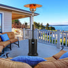 Outdoor Propane Heater, Seizeen 48000BTU Patio Heater for Outside Use, Stainless Steel Umbrella Heater 30s Heating