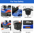 SEIZEEN Mobility Scooters for Seniors with Adjustable Seat, Rearview Mirrors, USB Charging Port,Powered Mobility Scooter for Adults,300W Motor,300 lbs Capacity,Blue