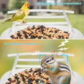 AI Bird Feeder for Outside, Seizeen Solar Bird Feeder with Ultra-wide Camera, 5200mAh Battery, 11000+Bird Recognition, Voice Dialogue, 1080P HP Video, Ideal Birthday Christmas Gift for Man Father