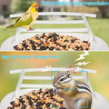 AI Bird Feeder for Outside, Seizeen Solar Bird Feeder with Ultra-wide Camera, 5200mAh Battery, 11000+Bird Recognition, Voice Dialogue, 1080P HP Video, Ideal Birthday Christmas Gift for Man Father