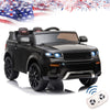 Ride On Toys for Kids - Seizeen Ride On Cars 12V Battery Powered, Electric Ride On Truck for Boys and Girls W/Remote Control, 3-Speed, MP3 Player, LED Headlights, for Age 3-7 Kids, Black