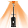 Seizeen 48000BTU Outdoor Heaters with Propane Wheels 87¡¯¡¯ Tall for Patio Garden Yard Porch, with Small Table