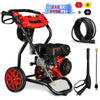 3950PSI Pressure Washer, 210CC Gas Powered Power Washer, W/7.0HP Aluminum Pump, 4 Nozzles, with OHV- 4 stroke Engine, 2.6GPM for Max Spray 32.8FT