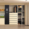 Seizeen Gun Safe Storage Cabinets, Electronic Gun Cabinets Heavy-duty, with Alarm System, LED Light