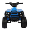 6V Ride On Car, Seizeen Electric ATV for Kids, Blue Battery 4 Wheeler Quad Bike, Kids Ride On Toy As Gift for Boys/Girls