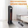 Seizeen Electric Heater 1500W, 24¡¯¡¯ Small Space Heater with Remote Control, Multi-Function Smart Infrared Heater for Indoor Home Room, Portable Tower Heater 50~90¡ãF Adjustable W/Timer and ECO Mode