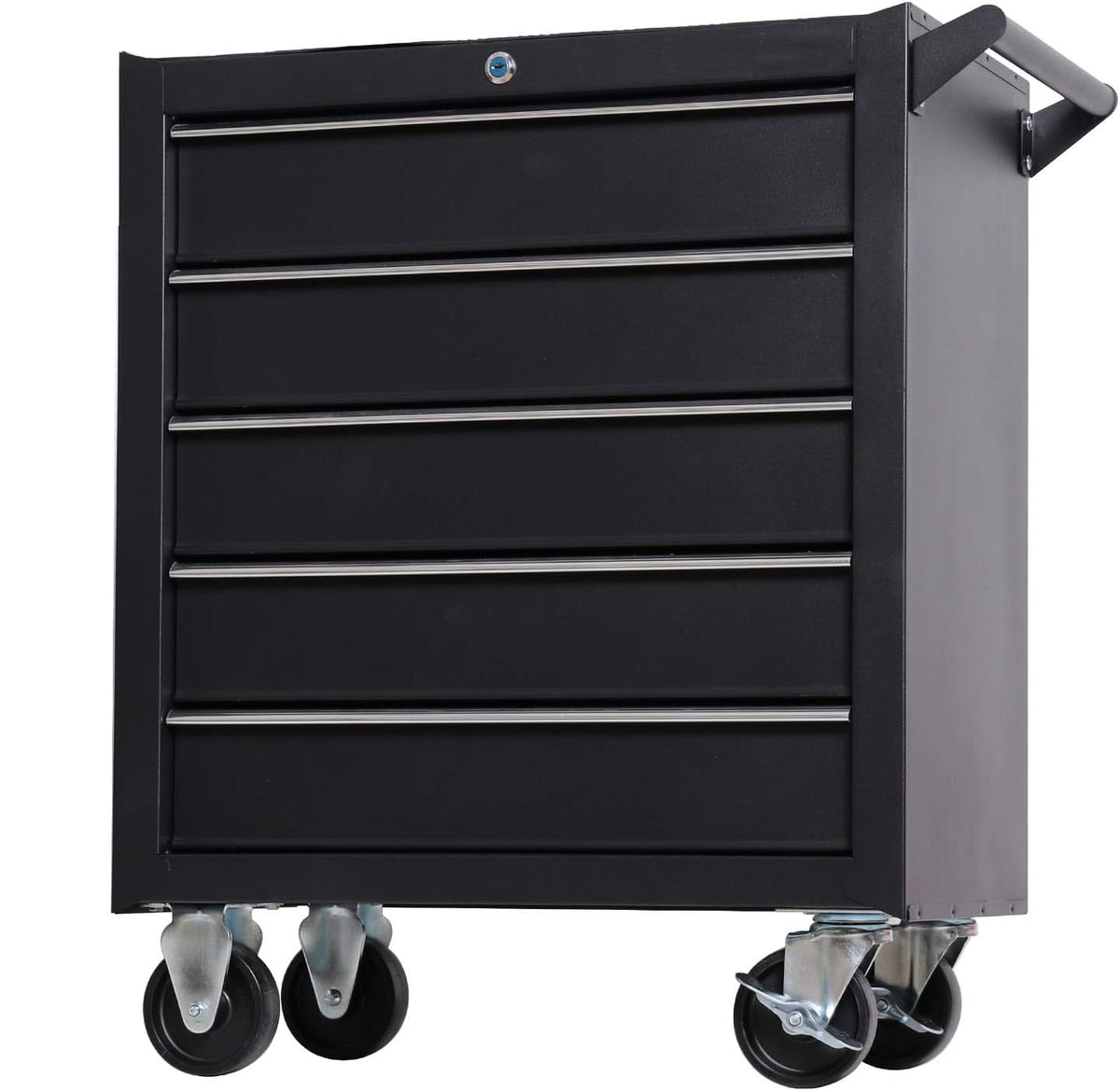 Seizeen Rolling Tool Boxes on Wheels, 5 Drawers Tool Chest Storage Cab ...