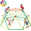 Dome Climbing Toys for Kids, 10FT Geometric Climber Colorful, Jungle Gym & Climbers Outdoor Indoor Climbing Toys w/High Strength Steel Frame, Max Support 900LBS, Age 3-10 Boys&Girls, OYG Color